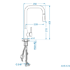 BLOOM - PS antracite mat - Slika 2