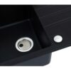 INTERMEZZO 40 sa sifonom deep black G90 - Slika 2