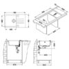 ROCK 130 sa sifonom CONCRETE G81 - Slika 2