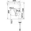 BLANCO LANORA-S-F inox massive - Slika 11