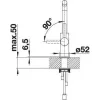 BLANCO LANORA-S inox massive nizak pritisak - Slika 3