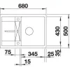 BLANCO METRA 45 S Compact silgranit - Slika 4