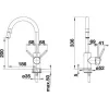 BLANCO MIDA-S Black Matt - Slika 3