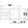 BLANCO SONA 5 S silgranit - Slika 2