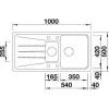 BLANCO SONA 6 S silgranit - Slika 2