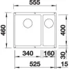 BLANCO SUBLINE 340/160-U kafa - Slika 3