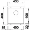 BLANCO SUBLINE 400-U silgranit - Slika 6