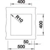 BLANCO SUBLINE 400-U silgranit - Slika 7