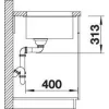 BLANCO SUBLINE 400-U silgranit - Slika 9