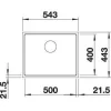 BLANCO SUBLINE 500-IF SteelFrame - Slika 7