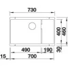 BLANCO SUBLINE 700-U Level silgranit - Slika 6
