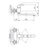 PERLA JP321020 - Kuhinja Lavabo Zidna - Slika 2
