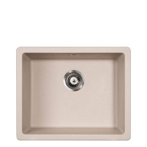 Metalac granitna podgradna sudopera Quadro U 50 570x470 Ø90