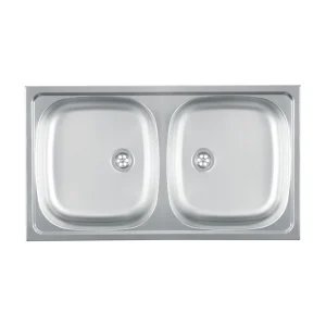 Metalac inox usadna sudopera Luna Flex 2D Ø60